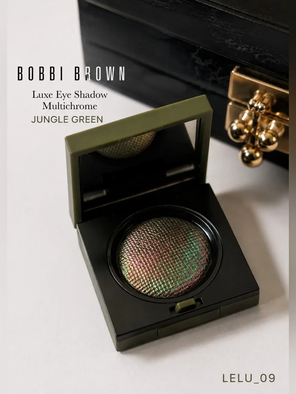 Bobbi Brown Luxe Eye Shadow Multichrome Jungle 1.25g New